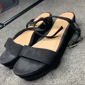 Platform Shoes Black